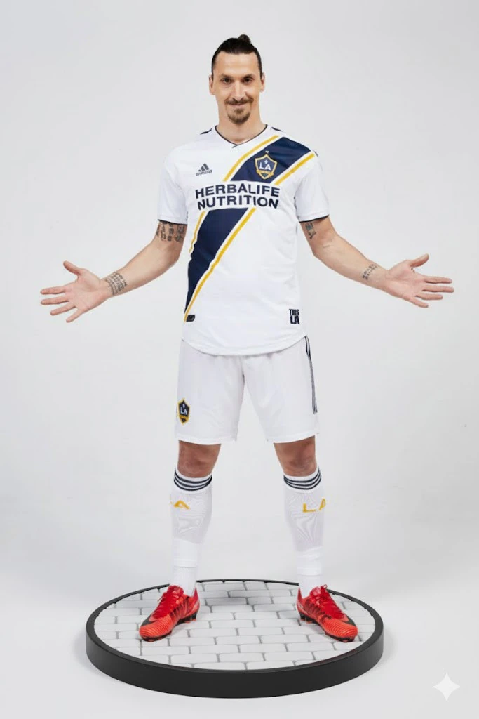 Bonecos 3d style manga anime soccer futebol zlatan ibrahimovic style caricato 3D Print Model .c4d .max .obj .3ds .fbx .stl .blend 