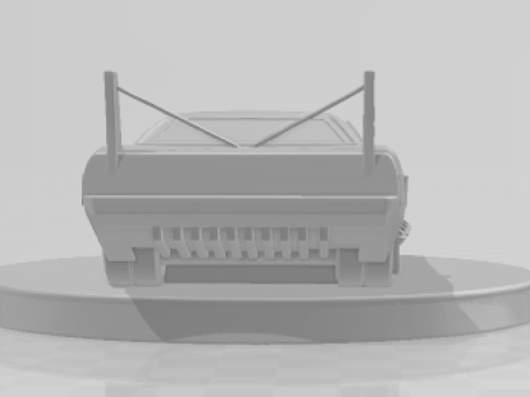 Bonecos 3d stil manga anime araba yarışı sürükle Nhra tarzı karikatür 3D Baskı Modeli