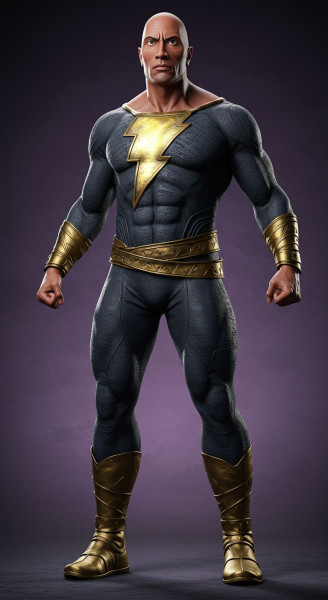 Bonecos 3d スタイル マンガ アニメ ブラック アダム スタイル カリカート 3Dプリントモデル .c4d .max .obj .3ds .fbx .stl .blend 