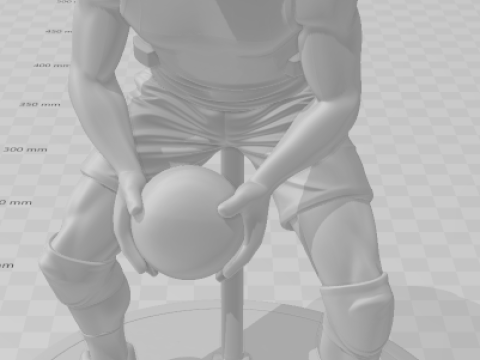 Bonecos gaya 3d manga anime giba gaya voli caricato Model Cetak 3D