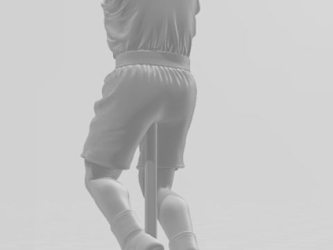 Bonecos 3d style manga anime oscar basketball brasil style caricato 3D Print Model