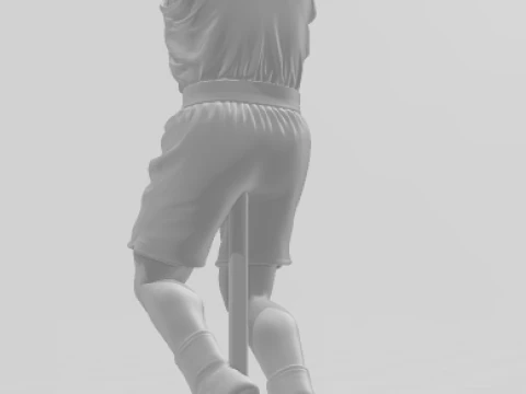 Bonecos 3d style manga anime oscar basketball brasil style caricato 3D Print Model