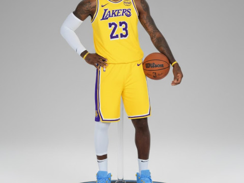 Bonecos 3d tarzı manga anime lebron james basketbol tarzı karikatür 3D Baskı Modeli
