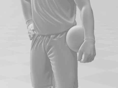 Bonecos 3d スタイル マンガ アニメ レブロン ジェームズ バスケットボール スタイル カリカート 3Dプリントモデル