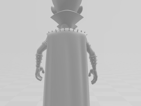 Bonecos manga anime w stylu 3D megamint megamente caricato Model do druku 3D