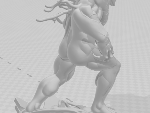 Bonecos 3d стиль манга аніме людина-павук отрута стиль caricato 3D Принт Модель