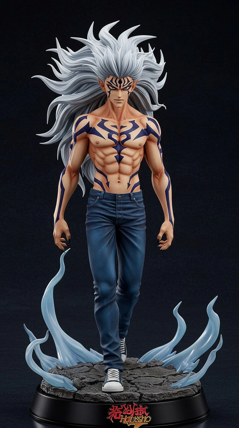 Bonecos 3d style manga anime yusuke urameshi style caricato 3D Print Model .c4d .max .obj .3ds .fbx .stl .blend 