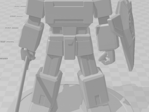 Bonecos style 3d manga anime esquadrao changeman changerobo style caricato Modèles 3D en vedette