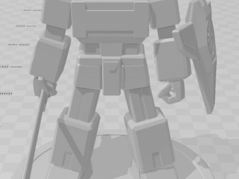 Bonecos 3d style manga anime esquadrao changeman changerobo style caricato 3D Print Model