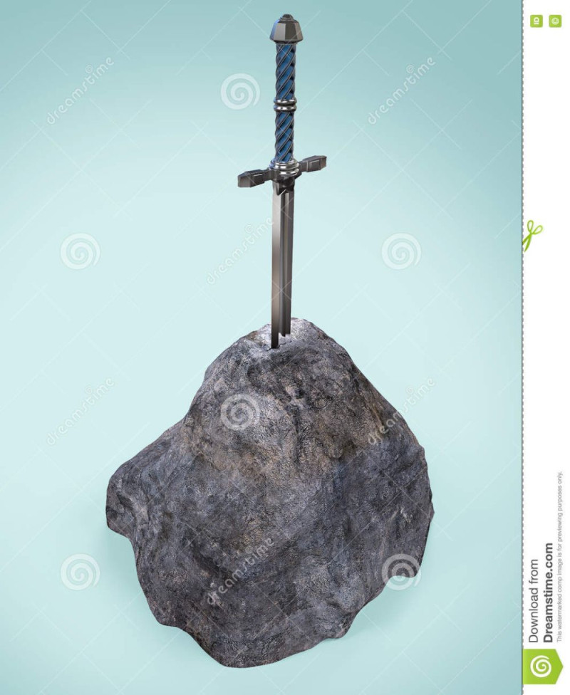 Bonecos 3d スタイル マンガ アニメ ソード エクスカリバー スタイル カリカート 3Dプリントモデル .c4d .max .obj .3ds .fbx .stl .blend 