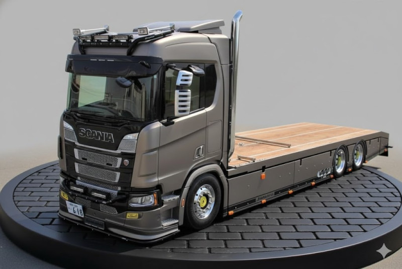 Bonecos style 3d manga anime camion bus support pour téléphone portable porta style celulaire caricato Modèles 3D en vedette .c4d .max .obj .3ds .fbx .stl .blend 