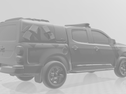 Bonecos 3d стиль манга аніме поліція policia militar pm стиль caricato 3D Принт Модель