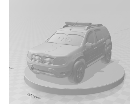 Bonecos 3d style manga anime polisi policia militar brigada pm style caricato Model Cetak 3D