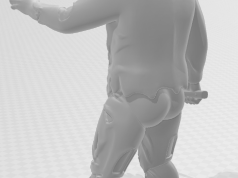 Bonecos 3d стиль манга аниме Джейсон секста 13 стиль карикато 3D Принт Модель