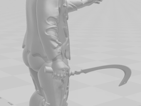 Bonecos 3d стиль манга аниме Джейсон секста 13 стиль карикато 3D Принт Модель