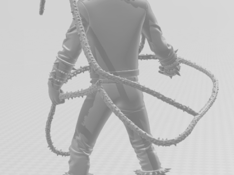 Bonecos estilo 3d manga anime jinete fantasma motoqueiro estilo fantasma caricato Modelo de impresión 3D