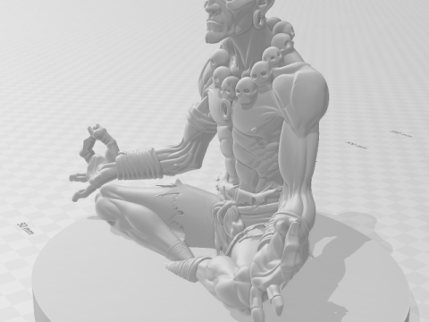 Bonecos style 3d manga anime dalsin style combattant de rue caricato Modèles 3D en vedette