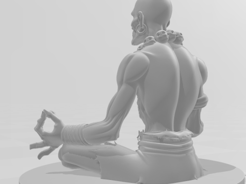 Bonecos style 3d manga anime dalsin style combattant de rue caricato Modèles 3D en vedette