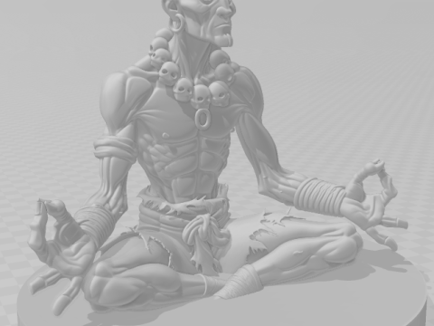 Bonecos style 3d manga anime dalsin style combattant de rue caricato Modèles 3D en vedette