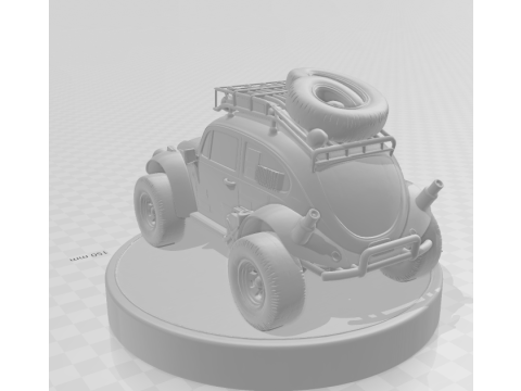 Bonecos 3D 风格漫画动漫汽车卡车赛车风格 caricato 3D 打印模型