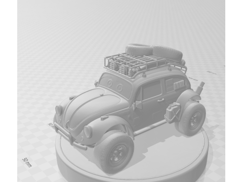 Bonecos 3D 风格漫画动漫汽车卡车赛车风格 caricato 3D 打印模型