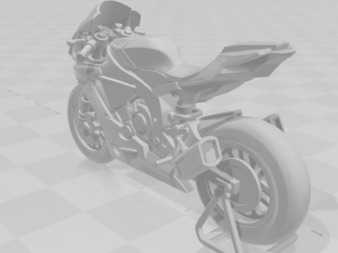 Bonecos 3D styl manga anime samochód ciężarówka wyścig yzf rower styl caricato Model do druku 3D