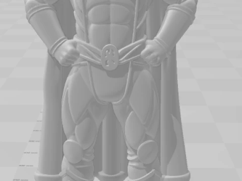 Bonecos 3d style manga anime homelander capitao patria style caricato 3D Print Model