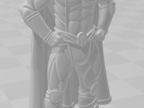 Bonecos 3d style manga anime homelander capitao patria style caricato 3D Print Model