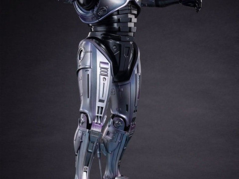 Bonecos 3d стиль манга аниме стиль Робокопа карикато 3D Принт Модель