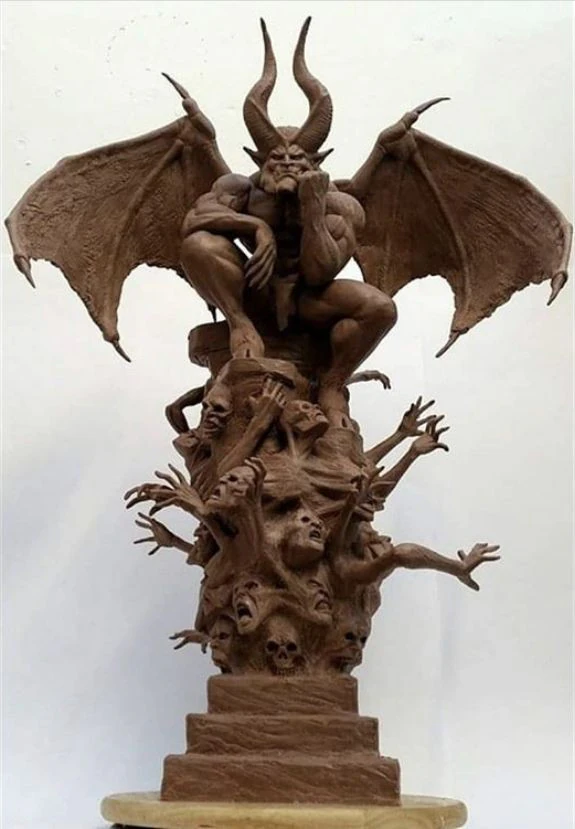 Bonecos 3d style manga anime devil demon style caricato 3D Print Model .c4d .max .obj .3ds .fbx .stl .blend