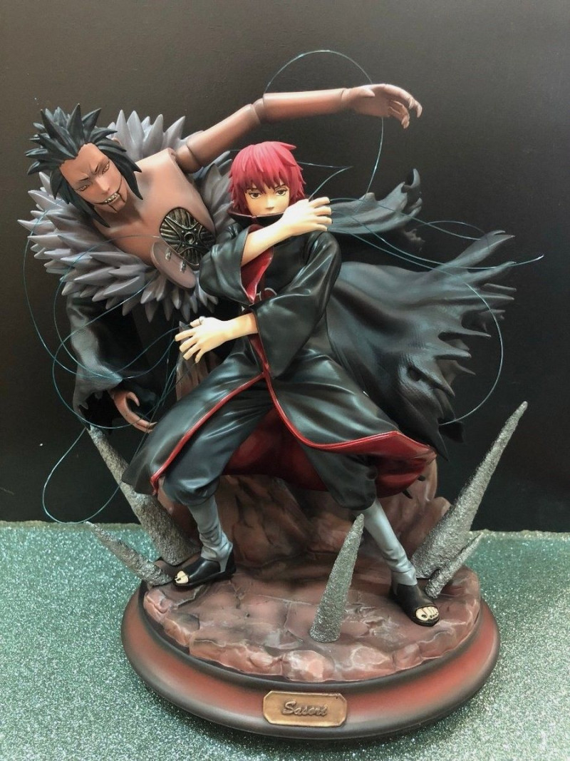 Bonecos 3d 风格漫画动漫火影忍者 sasori 风格 caricato 3D 打印模型 .c4d .max .obj .3ds .fbx .stl .blend 