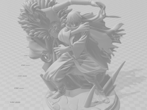 Bonecos 3d 风格漫画动漫火影忍者 sasori 风格 caricato 3D 打印模型