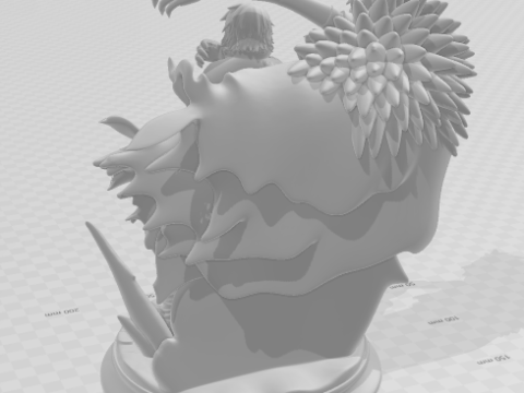 Bonecos 3d 风格漫画动漫火影忍者 sasori 风格 caricato 3D 打印模型