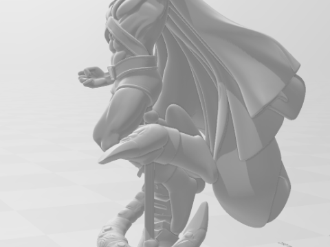 Bonecos 3D 风格漫画动漫火星猎人 caador marciano 风格 caricato 3D 打印模型