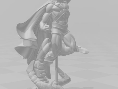 Bonecos 3D 风格漫画动漫火星猎人 caador marciano 风格 caricato 3D 打印模型