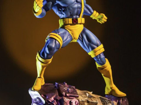 Bonecos gaya 3d manga anime cyclops x karicato gaya pria Model Cetak 3D