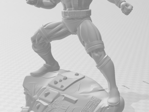 Bonecos 3D 风格漫画动漫独眼巨人 x 男士风格 caricato 3D 打印模型