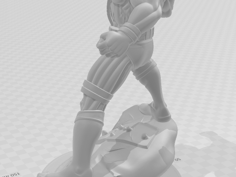 Bonecos 3D 风格漫画动漫独眼巨人 x 男士风格 caricato 3D 打印模型