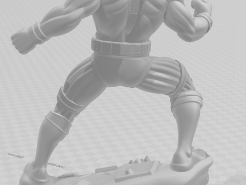Bonecos 3D 风格漫画动漫独眼巨人 x 男士风格 caricato 3D 打印模型