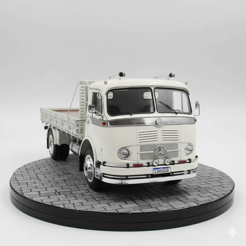 Bonecos 3D-Stil Manga Anime Auto LKW Mercedes Antigo Caricato im klassischen Stil 3D Druckmodell .c4d .max .obj .3ds .fbx .stl .blend 