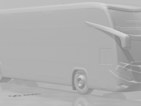 Bonecos 3d стиль манга аніме база para marcopolo g8 стиль caricato 3D Принт Модель