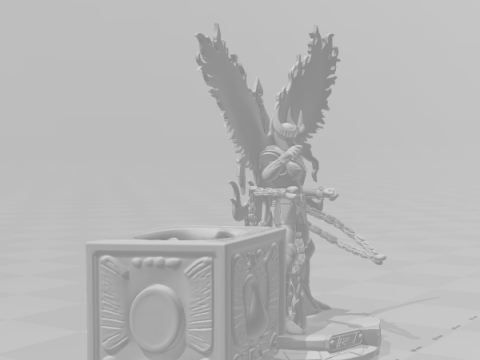 Bonecos 3D-Stil Manga Anime Ikki Phoenix Saint Seiya Porta Caneta Stifthalter Stil Caricato 3D Druckmodell