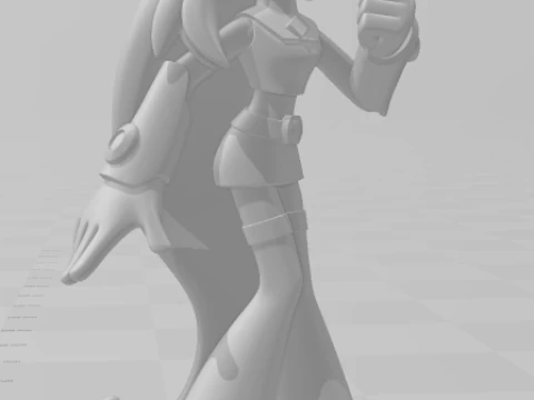 Bonecos 3d style manga anime teen titans jovens titans style caricato 3D Print Model
