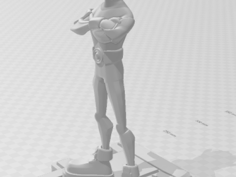 Bonecos 3D-Stil Manga Anime Teen Titans Jugendliche Titanen Stil Caricato 3D Druckmodell