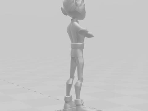 Bonecos 3D-Stil Manga Anime Teen Titans Jugendliche Titanen Stil Caricato 3D Druckmodell