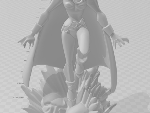 Bonecos 3D-Stil Manga Anime Teen Titans Jugendliche Titanen Stil Caricato 3D Druckmodell