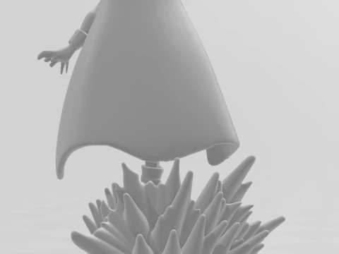 Bonecos 3d style manga anime teen titans jovens titans style caricato 3D Print Model