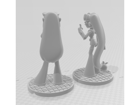 Bonecos 3D-Stil Manga Anime Teen Titans Jugendliche Titanen Stil Caricato 3D Druckmodell