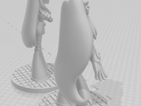 Bonecos 3D-Stil Manga Anime Teen Titans Jugendliche Titanen Stil Caricato 3D Druckmodell