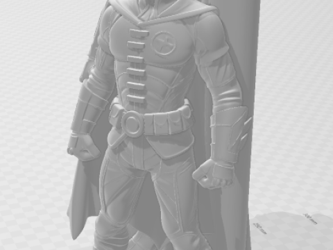 Bonecos 3d 스타일 만화 애니메이션 배트맨과 로빈 스타일 카리카토 3D 프린트 모델